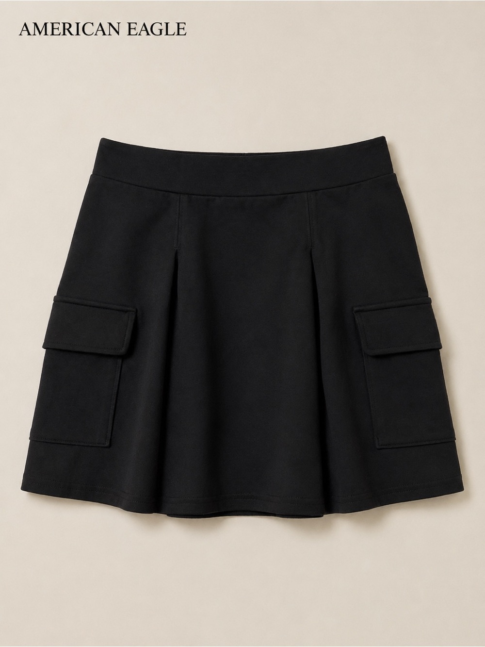 American Eagle Black Skort XS